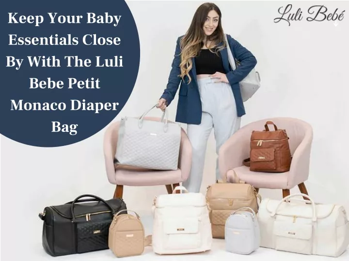 keep your baby essentials close by with the luli
