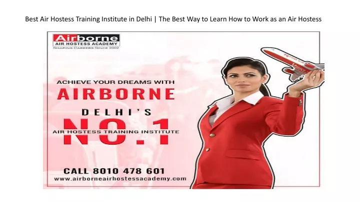 best air hostess training institute in delhi