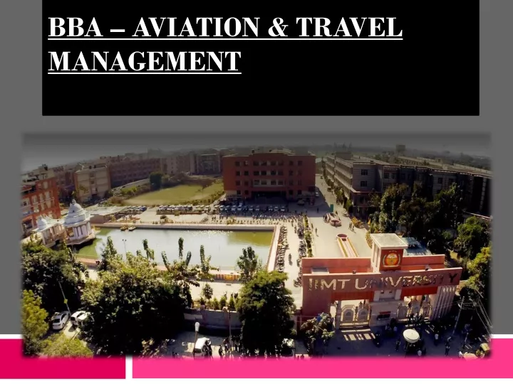 bba aviation travel management