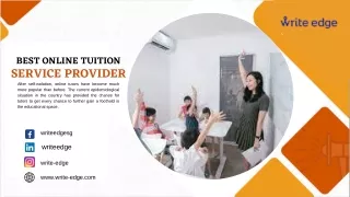 best online tuition service provider after self
