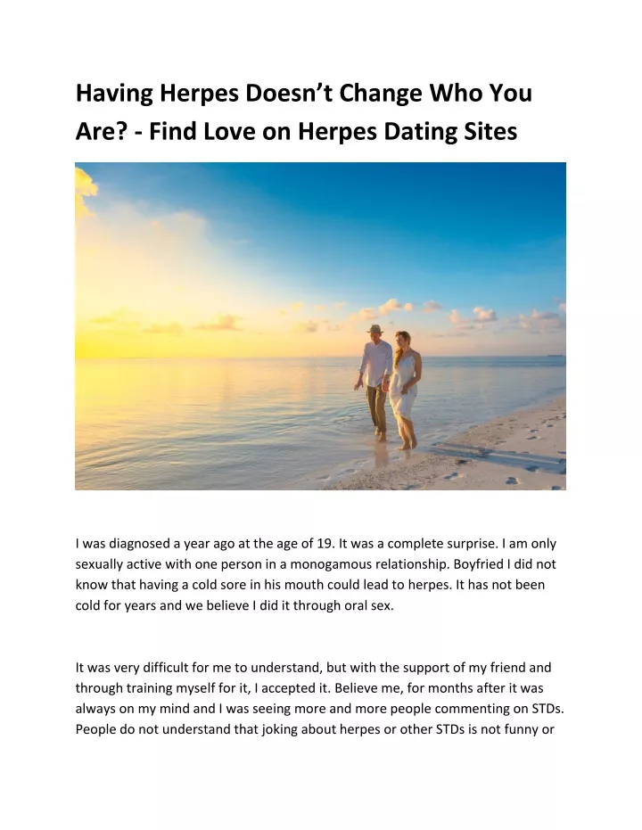 having herpes doesn t change who you are find