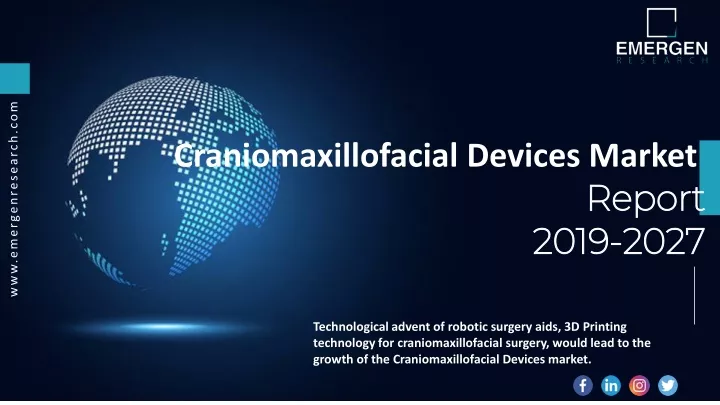 craniomaxillofacial devices market report 2019