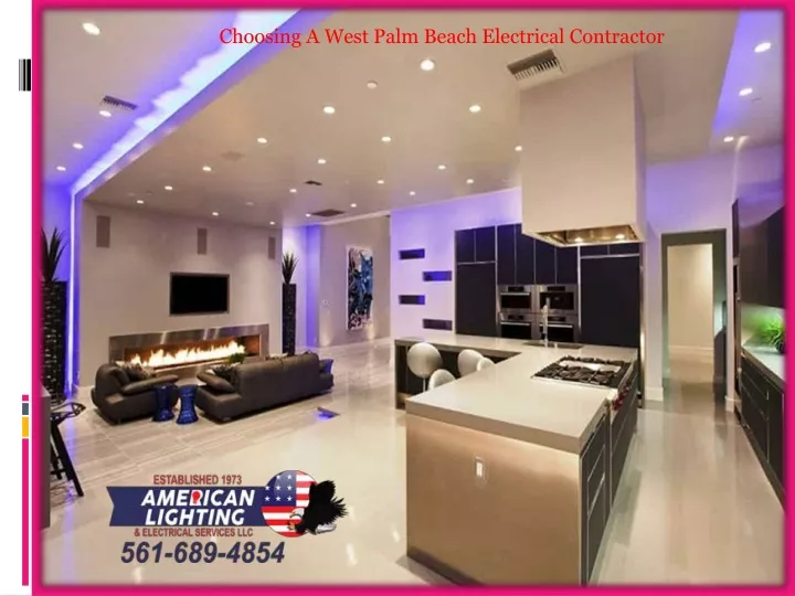 choosing a west palm beach electrical contractor