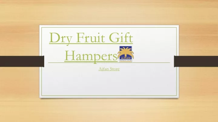 dry fruit gift hampers
