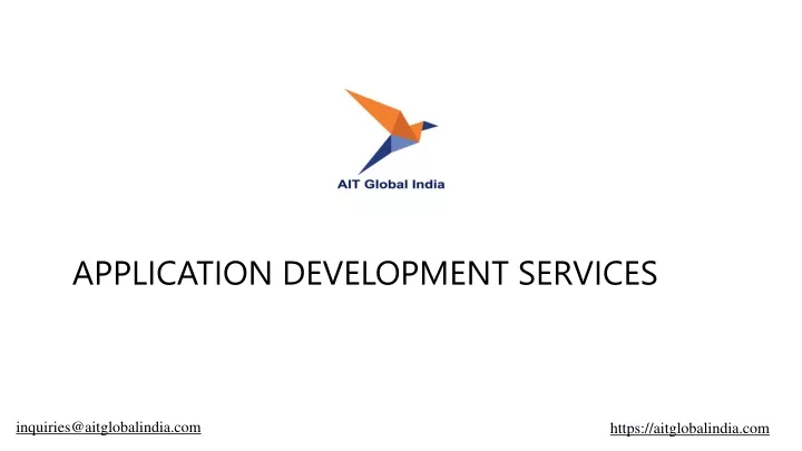 application development services