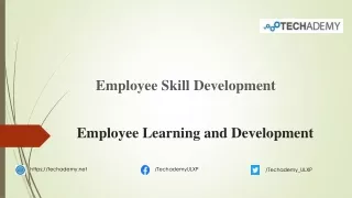 Employee Learning and Development