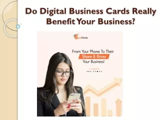 Do Digital Business Cards Really Benefit Your Business