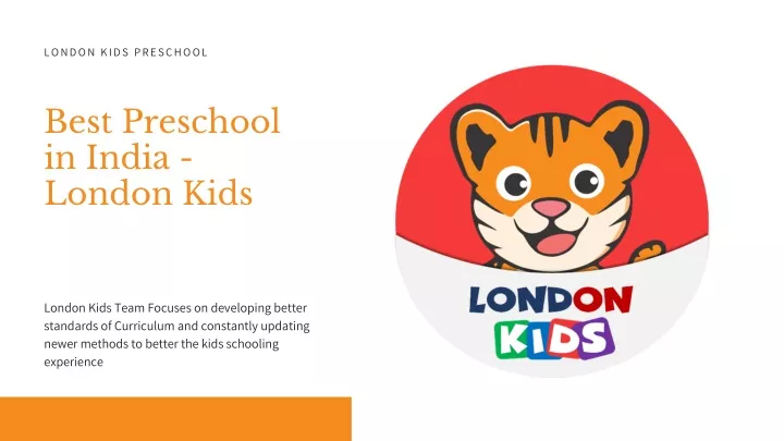 london kids preschool