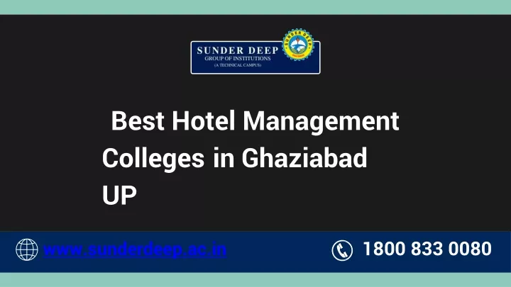 best hotel management colleges in ghaziabad up