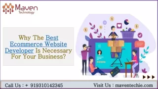 Why The Best Ecommerce Website Developer Is Necessary For Your Business?