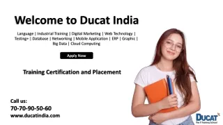 welcome to ducat india