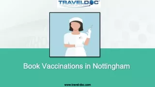 book vaccinations in nottingham