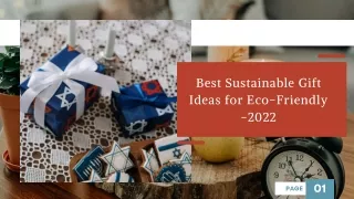 Best Sustainable Gift Ideas for Eco-Friendly -2022