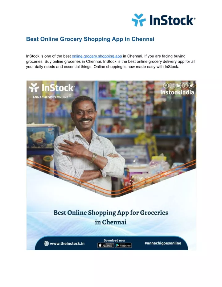 best online grocery shopping app in chennai