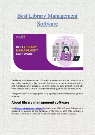 Best Library Management Software