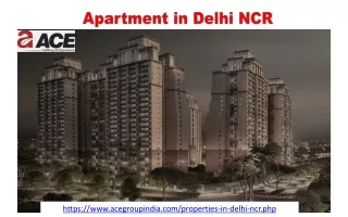 Apartments in Delhi NCR - ACE Parkway
