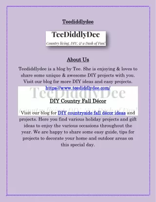 tee teed did iddlyd