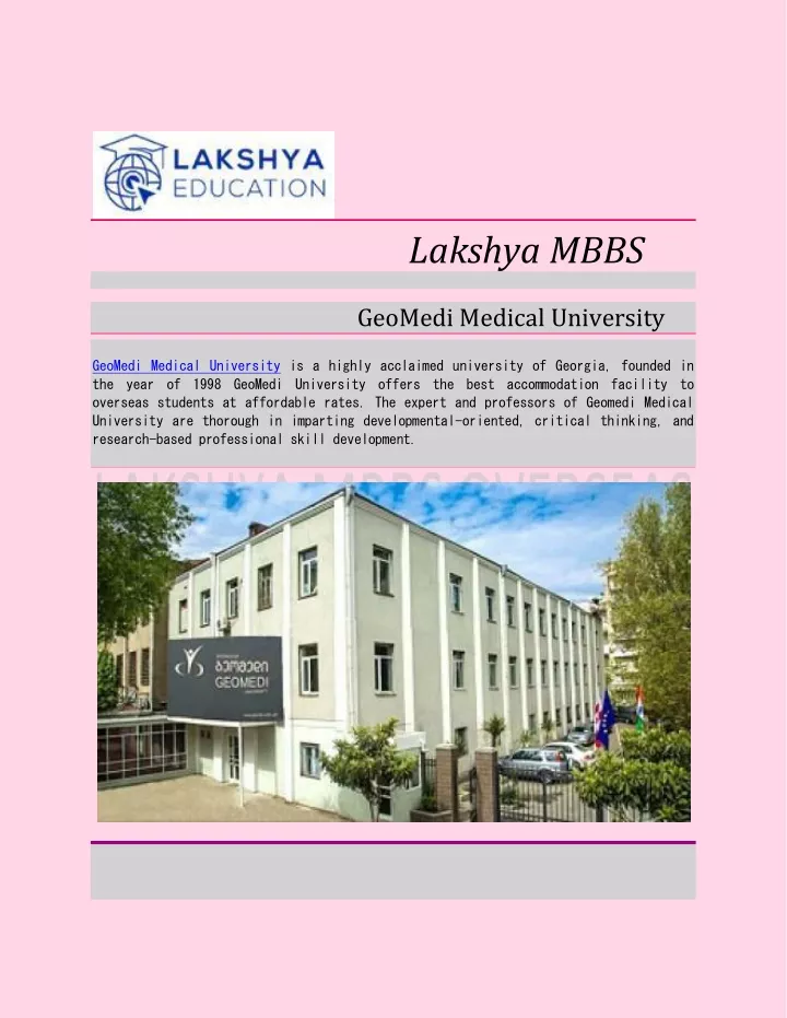 lakshya mbbs