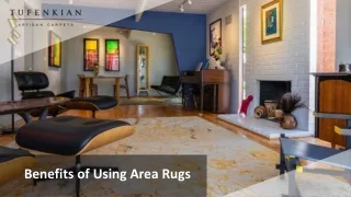 Benefits of Using Area Rugs