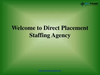 Direct Placement Staffing Agency or Firms in Texas