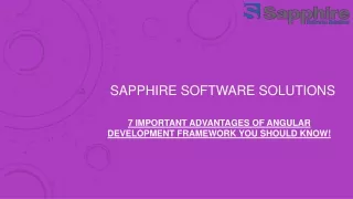 sapphire software solutions