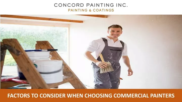 factors to consider when choosing commercial