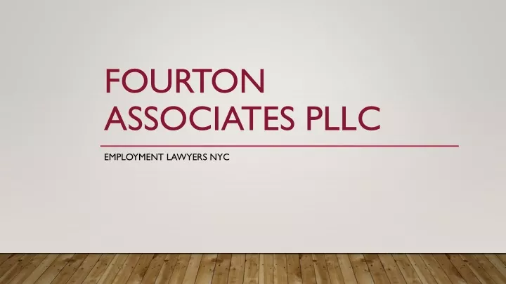 fourton associates pllc