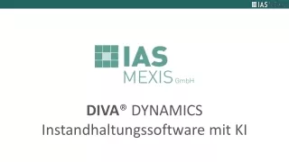 IAS MEXIS Firmenpräsentation