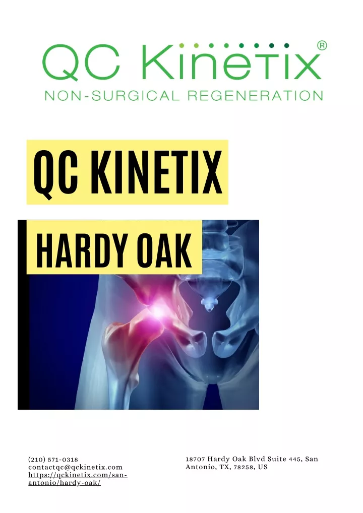 qc kinetix hardy oak