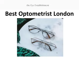 Best Optometrist London