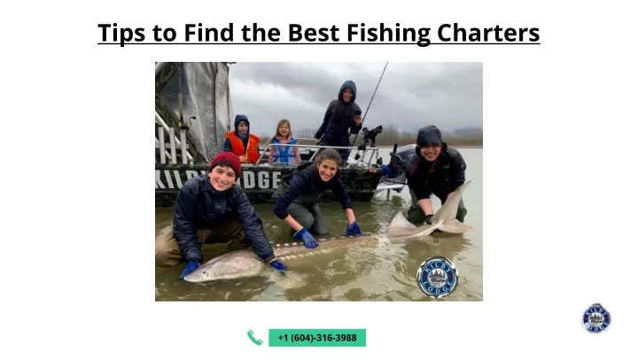 tips to find the best fishing charters