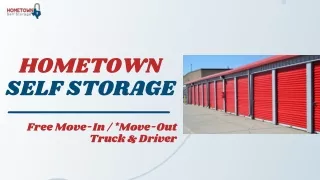 Expert Storage Guidance by Hometown Self-Storage