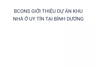 Chung cư Bcons Sala Bình Dương - Căn hộ giá rẻ #1 Dĩ An