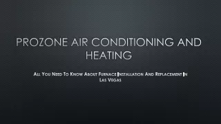 prozone air conditioning and heating