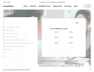 Installment Loans Online | Extra Loan Online