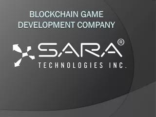 blockchain game development company