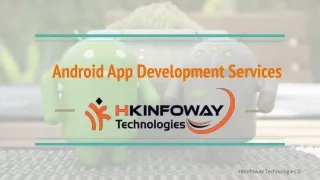 android app development services