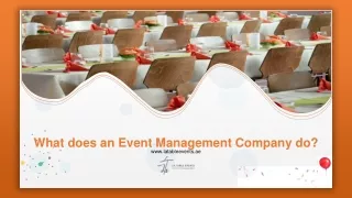 what does an event management company do