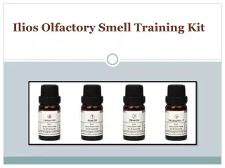 Ilios Olfactory Smell Training Kit