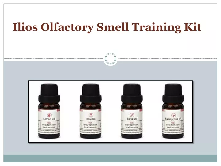 ilios olfactory smell training kit