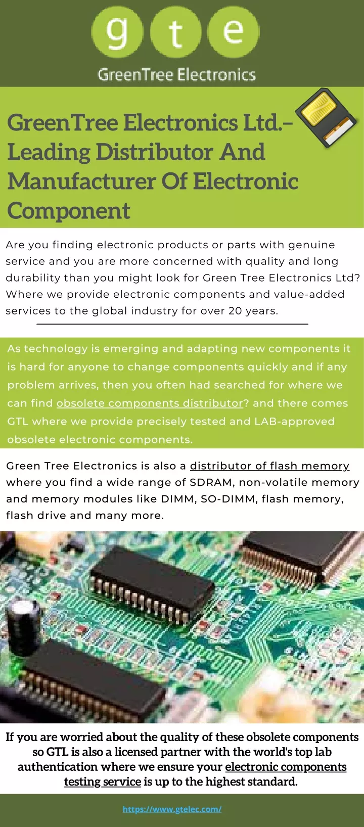 greentree electronics ltd leading distributor