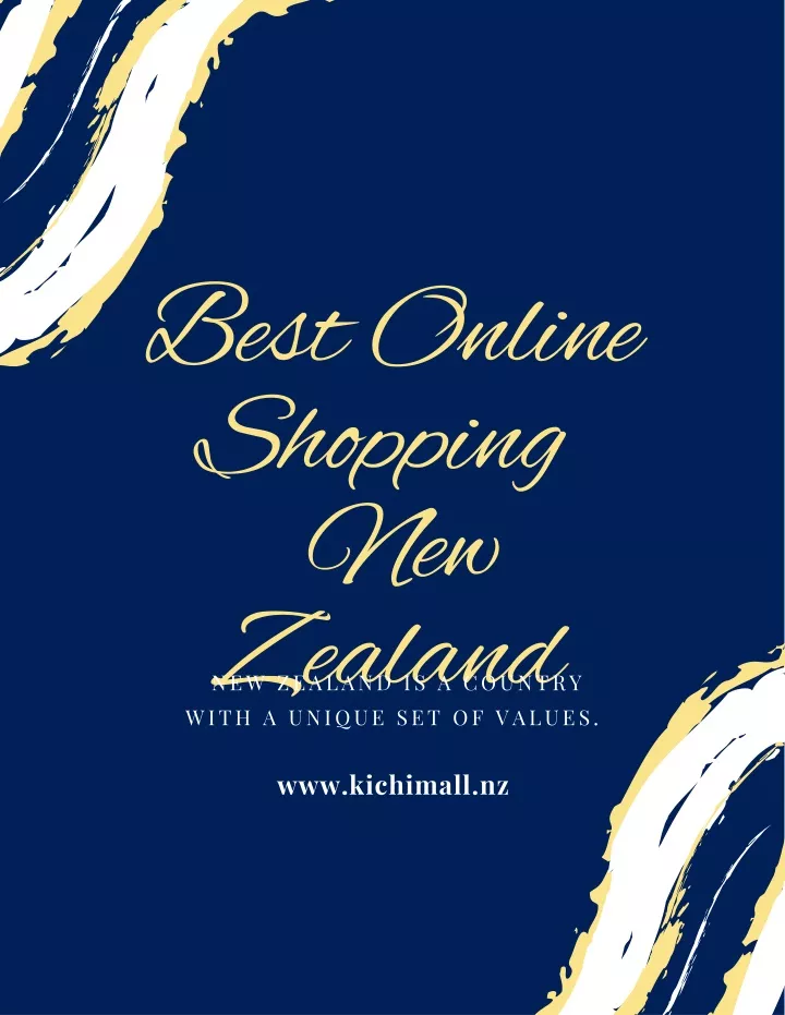 best online shopping new zealand with a unique