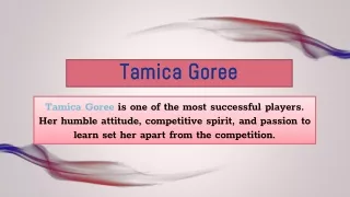 Tamica Goree Share 5 Tips For Playing Better Basketball