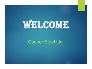 welcome