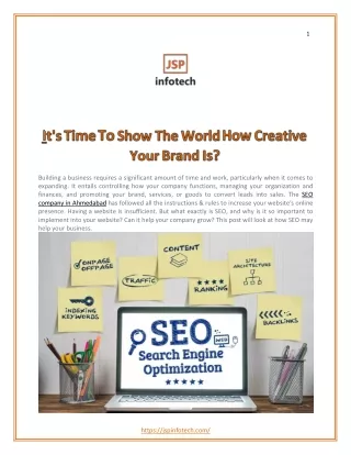 It's Time to Show the World How Creative Your Brand Is?