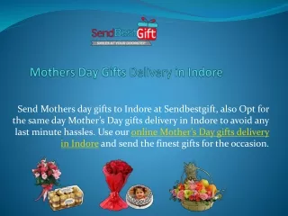 Mothers Day Gifts Delivery in Indore