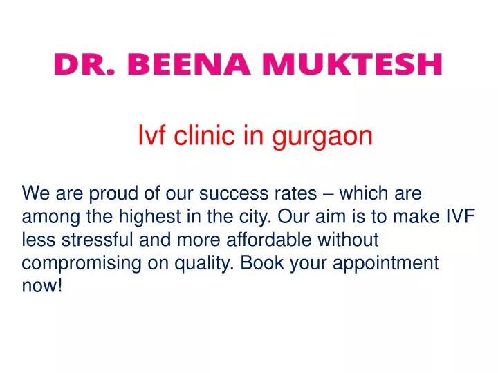 ivf clinic in gurgaon