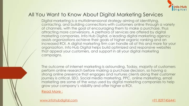 all you want to know about digital marketing