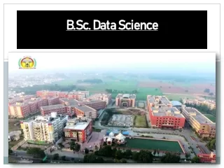 B.Sc Data Science