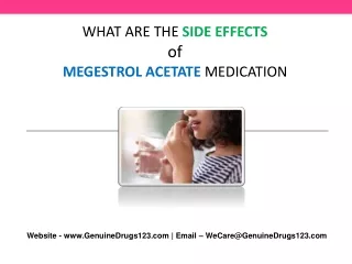 what are the side effects of megestrol acetate
